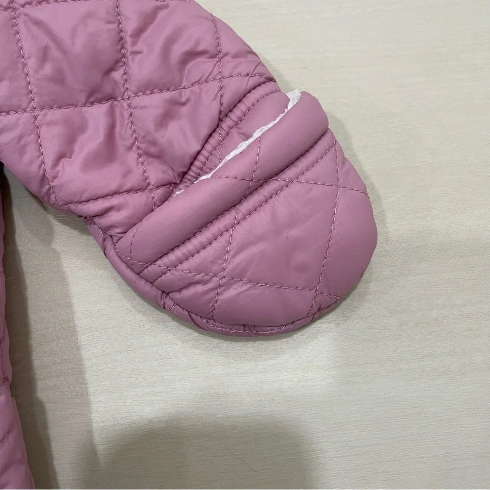 EUC EGG Susan Lazar Size 3 Month Baby/Infant Snowsuit Waterproof Pink Full Zip - Picture 6 of 15